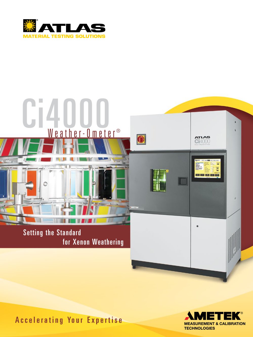 Ci4000 Weather-Ometer Brochure - Atlas Material Testing Technology