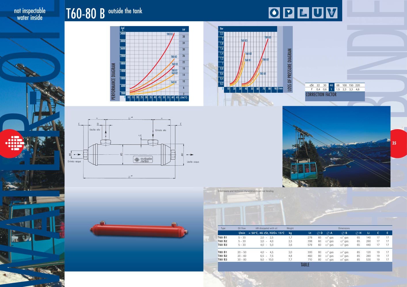 Not inspectable water side T60-80 B - COSTANTE SESINO