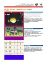 Air Gas burners/AG Series