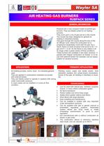 Compacts Industrial Burners - Rubpack Series 
