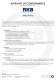 International Vendor Certificate - RKB Europe