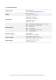 RKB General Information Form - RKB Europe