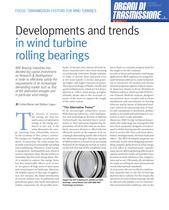 Developments and Trends in Wind Turbine Rolling Bearings