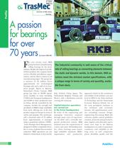 RKB - A Passion for Bearings for over 70 Years
