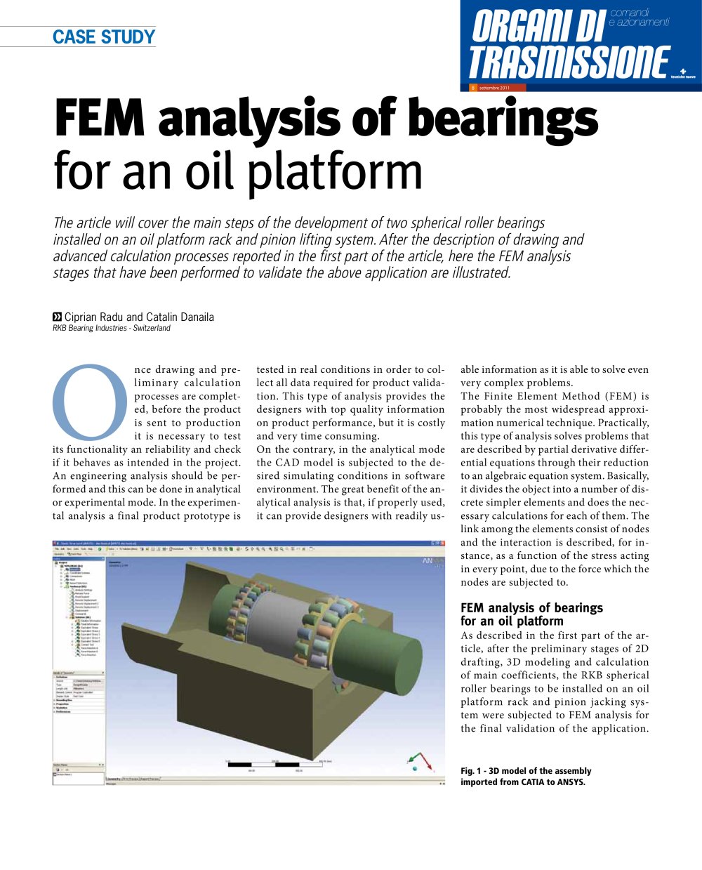 Bearing Analysis
