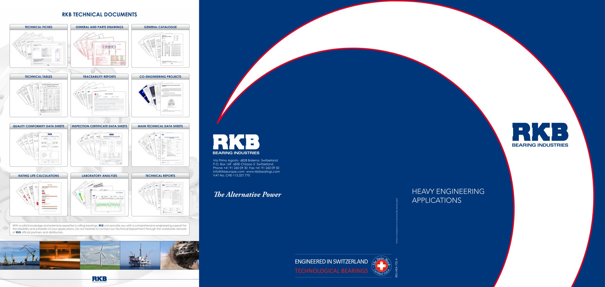 RKB Heavy Engineering Applications Leaflet - RKB Europe