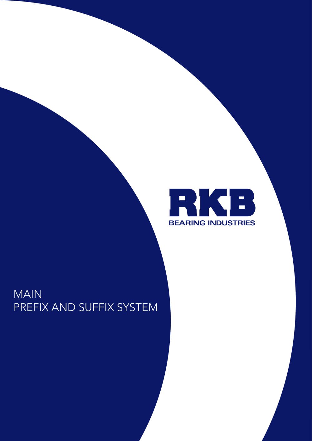 RKB Main Prefix and Suffix System - RKB Europe
