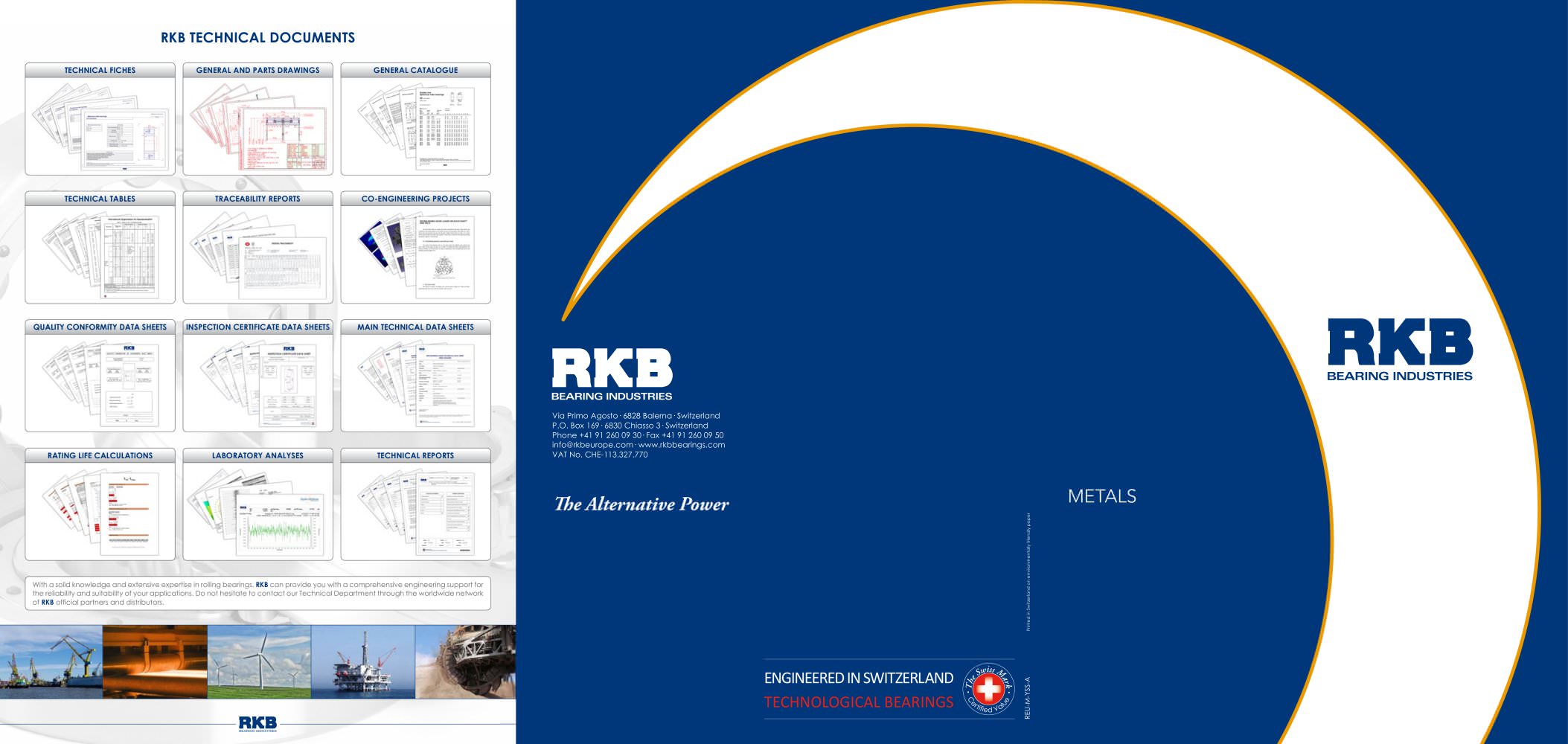 RKB Metals Industry Leaflet - RKB Europe