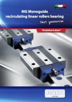 MG Monoguide recirculating linear rollers bearing