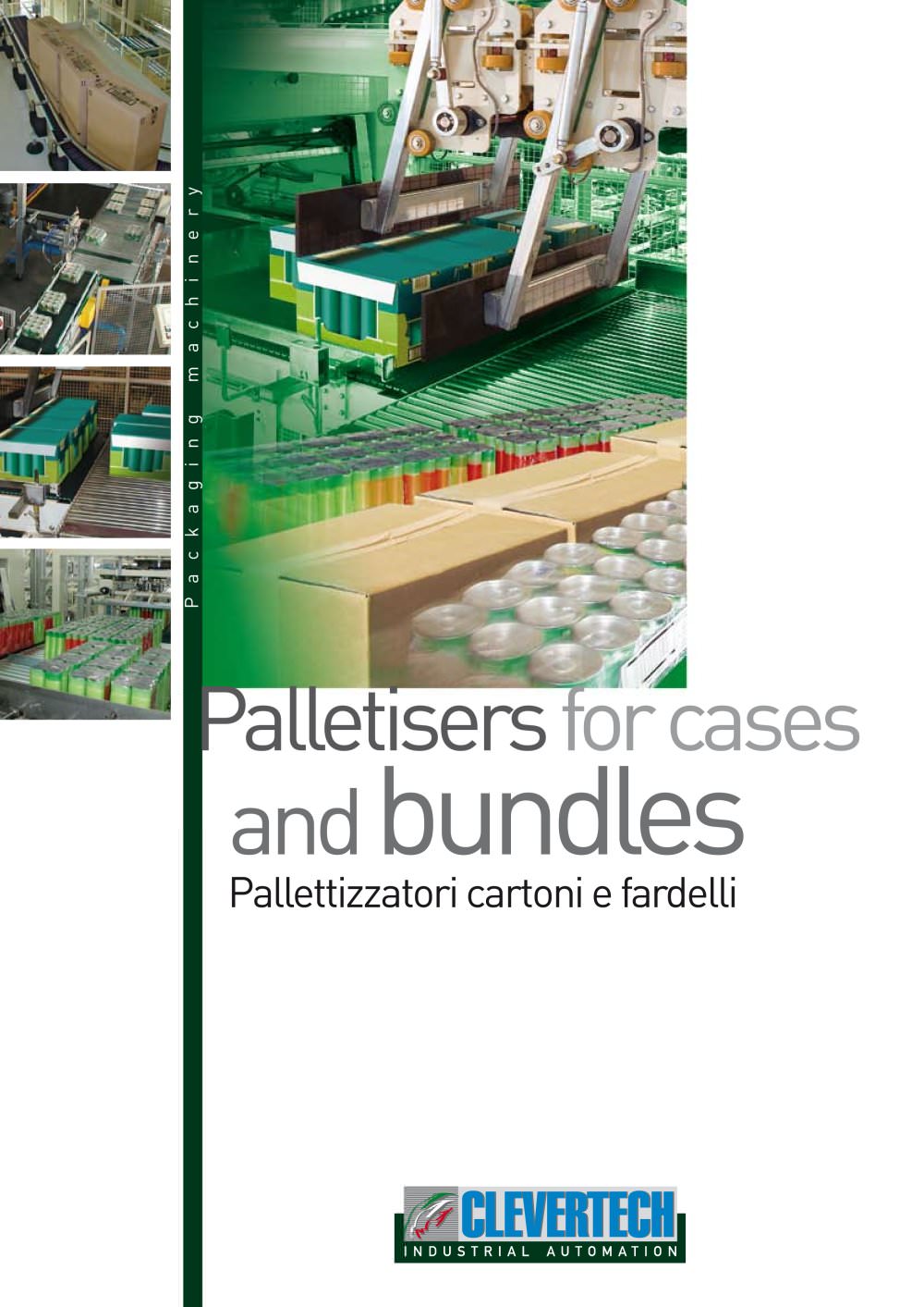 PALLETIZERS FOR CASES AND BUNDLES - CLEVERTECH