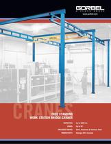 Free Standing Work Station Bridge Cranes