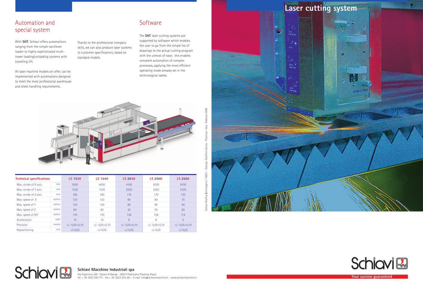 Laser Cutting System - Schiavi