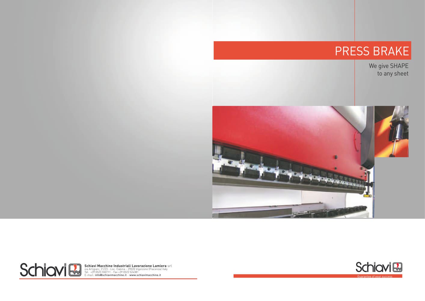 Press brakes - Schiavi