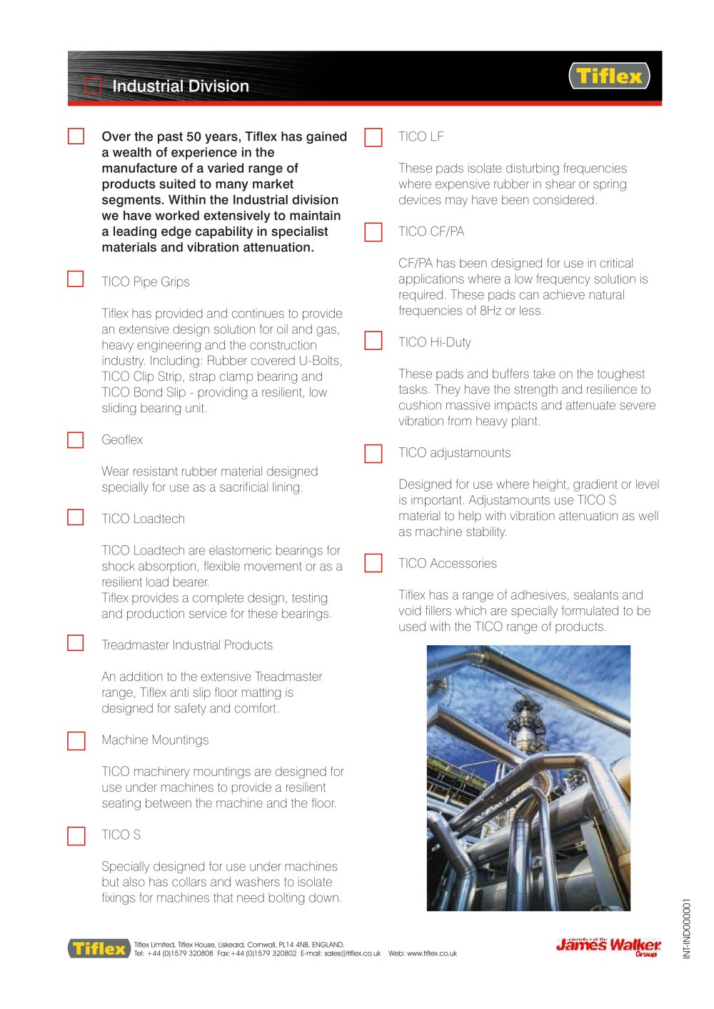 Tiflex Industrial Brochure - Tiflex