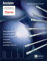 Acclaim Bonded Silica-Based Columns for HPLC  