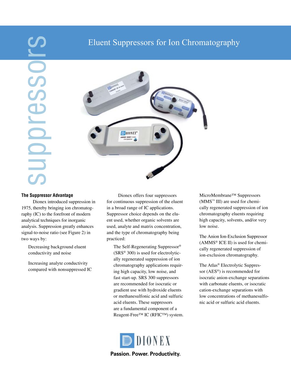 Surge Suppressor - Dionex
