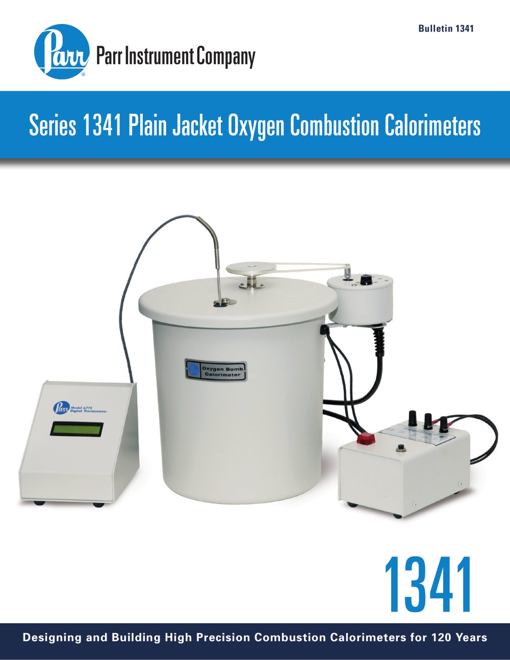 Model 1341 Plain Jacket Calorimeter - 1 / 4 Pages