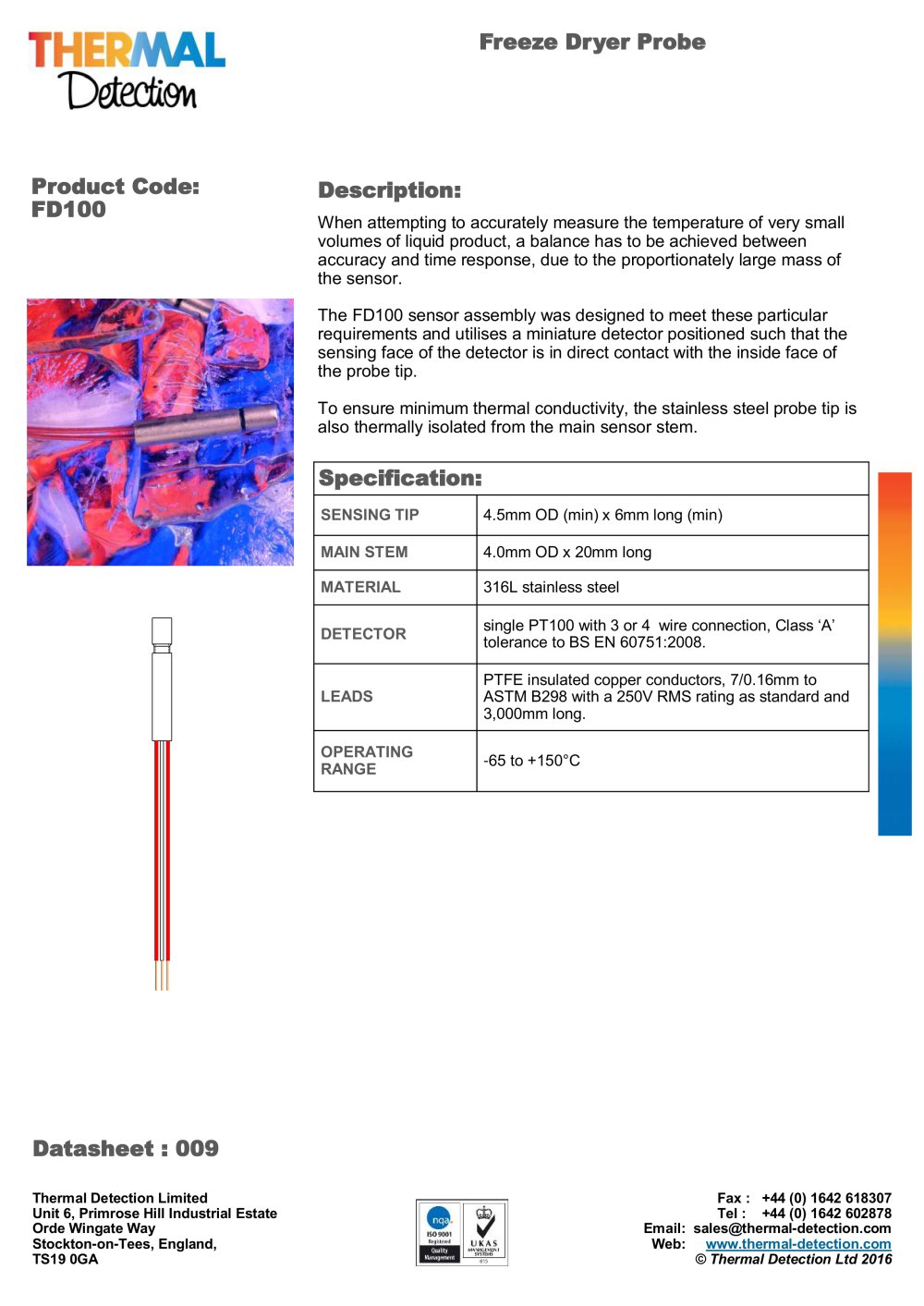Thermal Detection - 148232, 5145