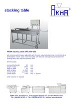 Stacking table BAT 2000-050 