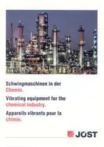 Vibrating equipment for the chemical incustry