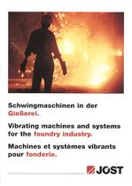  Vibrating machines and systems for the foundry industry 