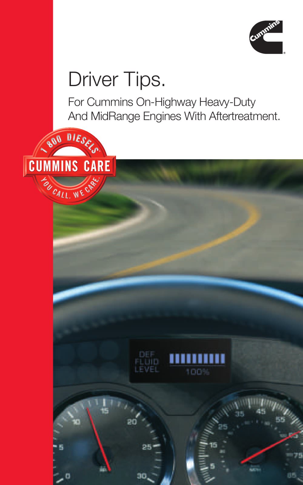 2013 Driver Tips Card - 1 / 6 Pages