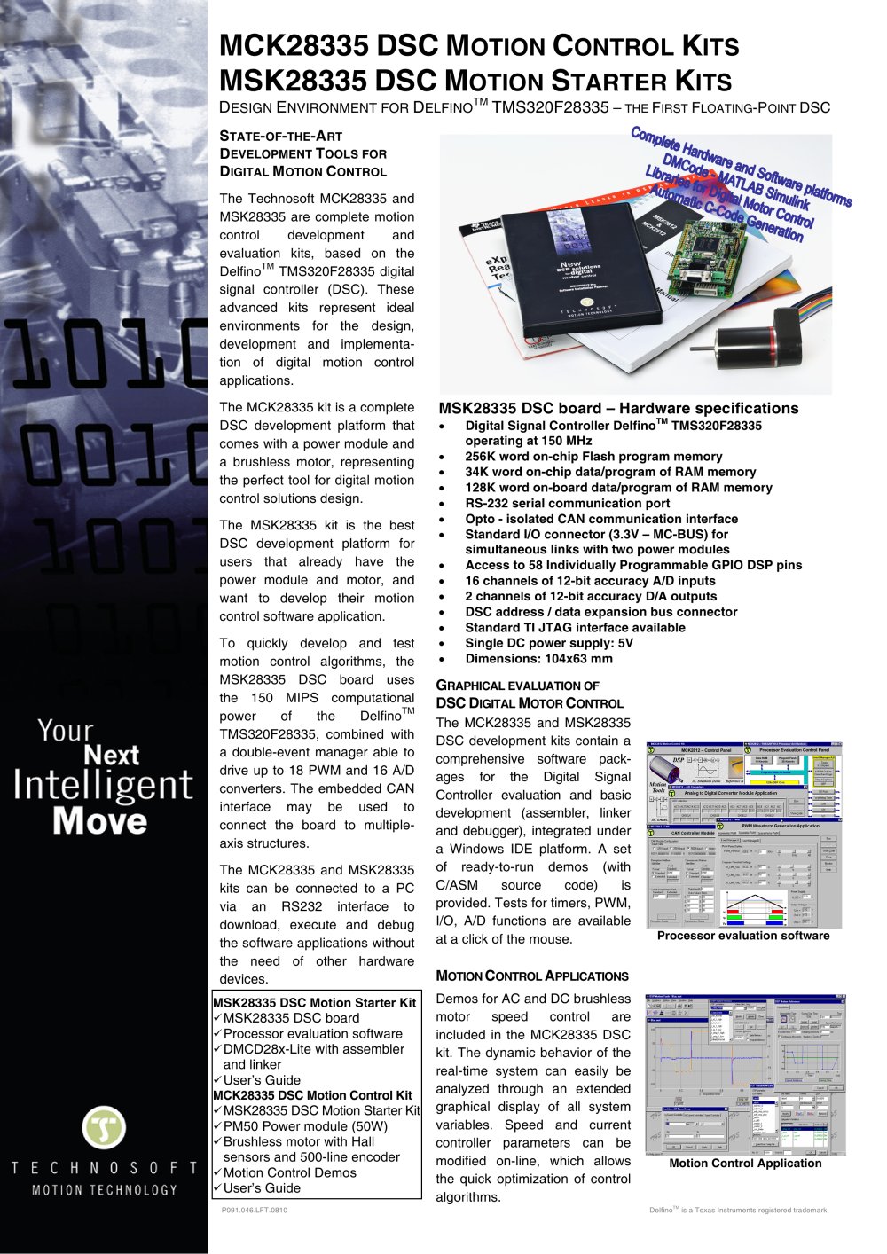 MCK28335 DSC MOTION CONTROL KITS - Technosoft