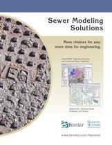 Bentley Sanitary and Combined Sewer Systems Modeling Solutions (Haestad)