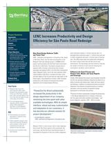 LENC Increases Productivity and Design Efficiency for S&atilde;o Paulo Road Redesign
