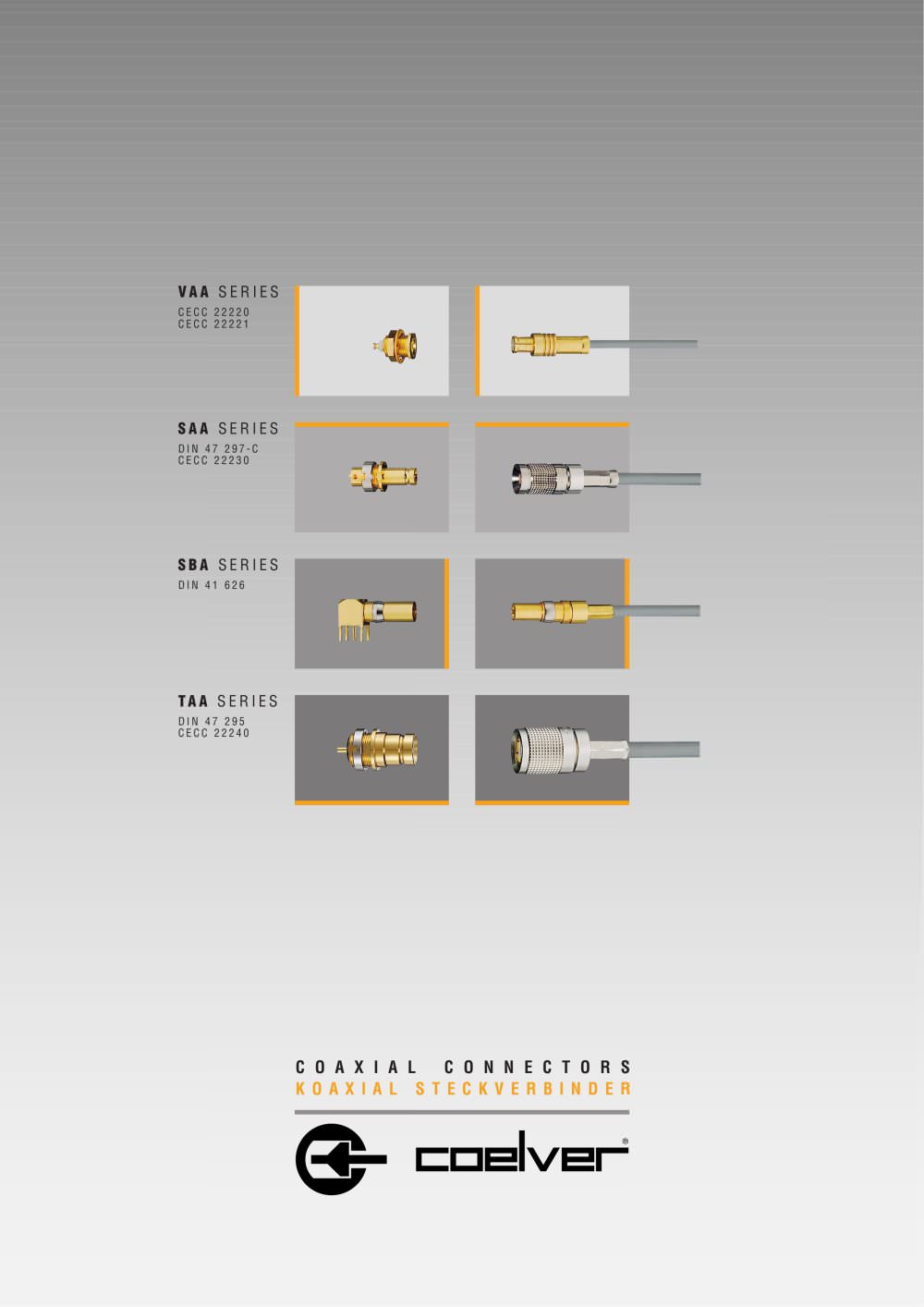 COAXIAL CONNECTOR COELVER - LEMO