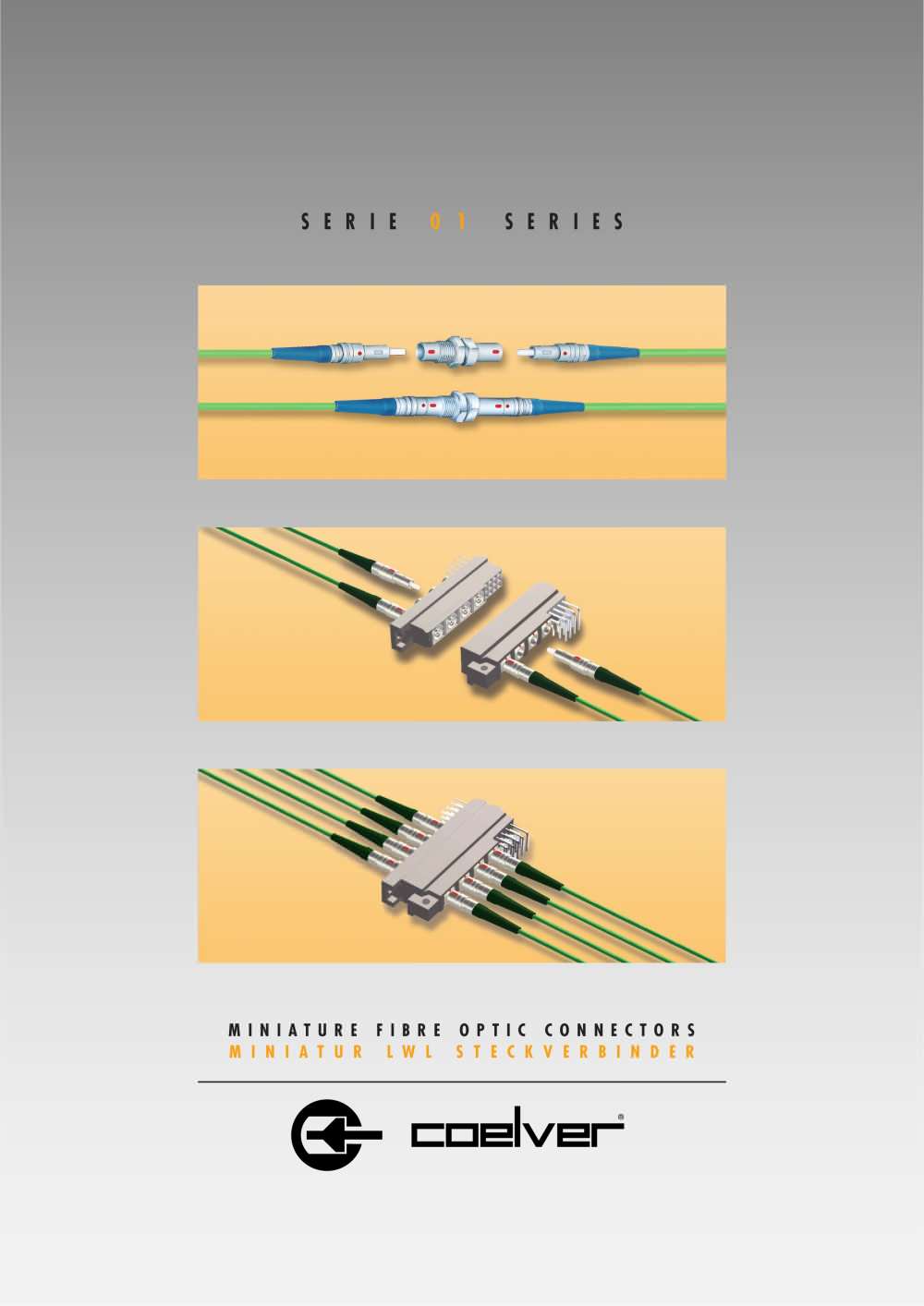 MINIATURE FIBER OPTIC CONNECTORS COELVER - LEMO