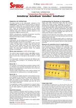 Function and Operation of the CELSISTRIP� Temperature Monitoring / Recording Labels