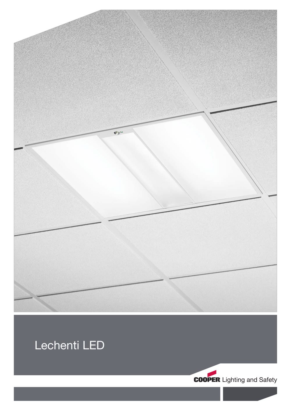 lechenti led cooper lighting and safety pdf catalogue