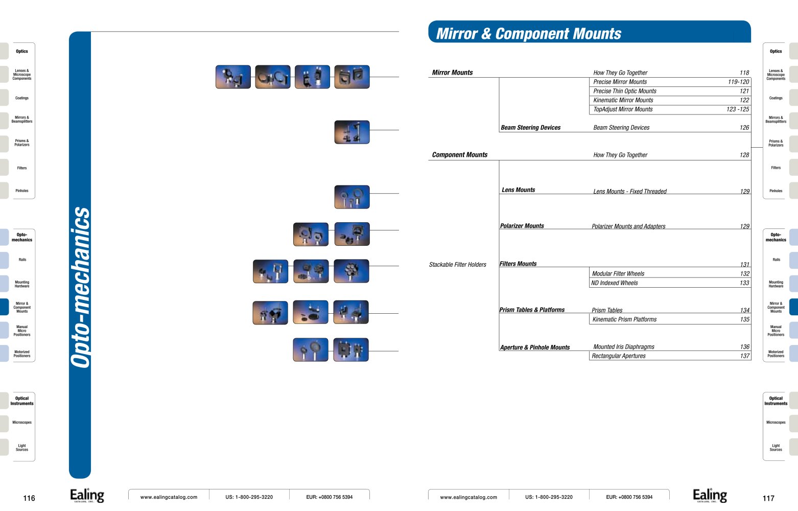 Mirror and Component Mounts - EALING