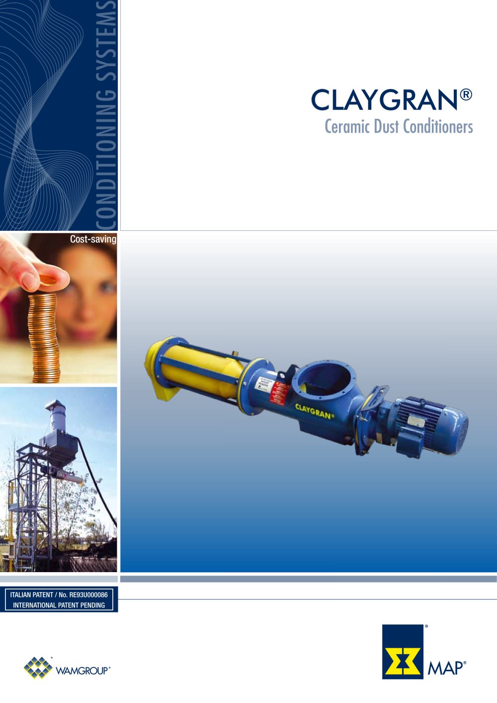 Ceramic Dust Conditioners CLYGRAN Brochure - WAMGROUP S.p.A