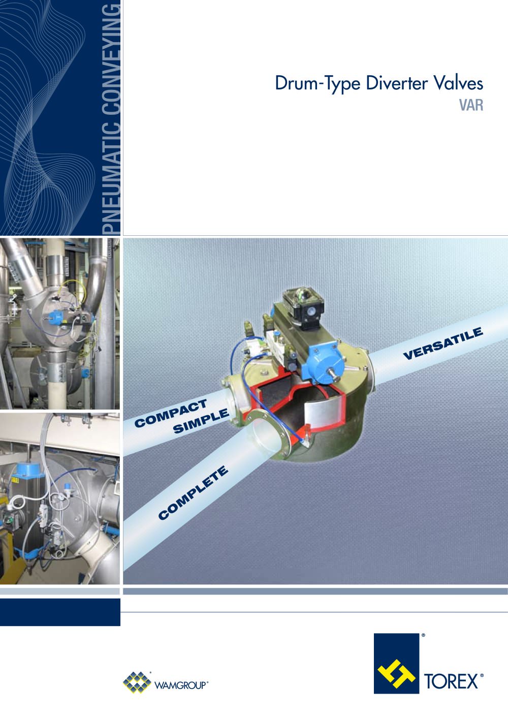 Drum-Type Diverter Valves VAR Brochure - WAMGROUP S.p.A