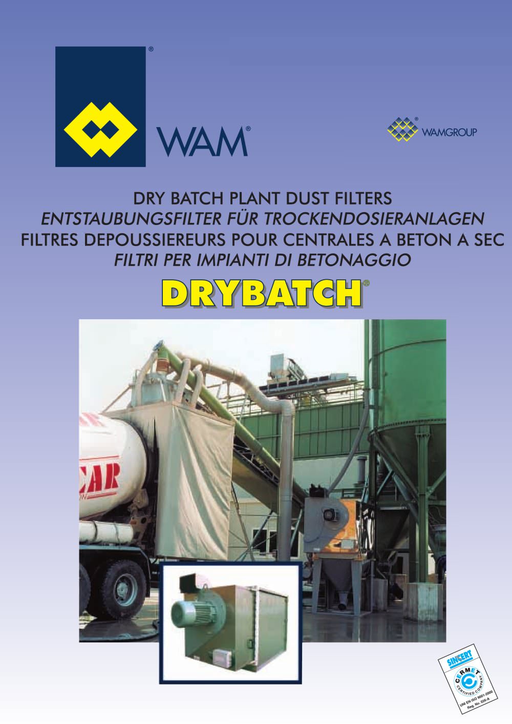 Dust Collectors DRYBATCH&reg;  Brochure - WAMGROUP S.p.A