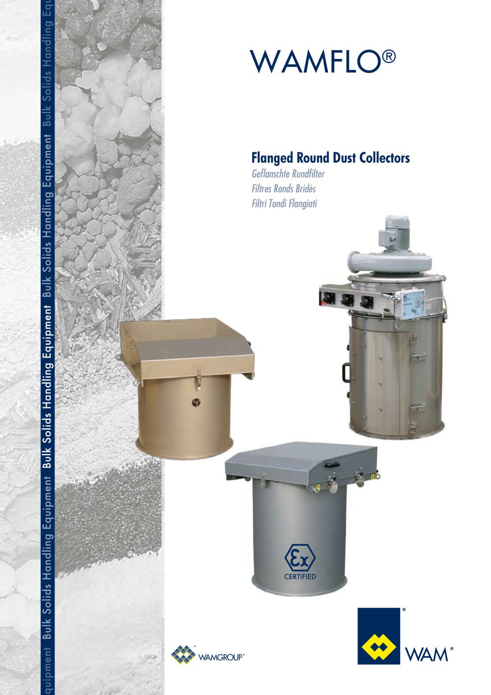 Flanged Round Dust Collectors WAMFLO Brochure - WAMGROUP S.p.A