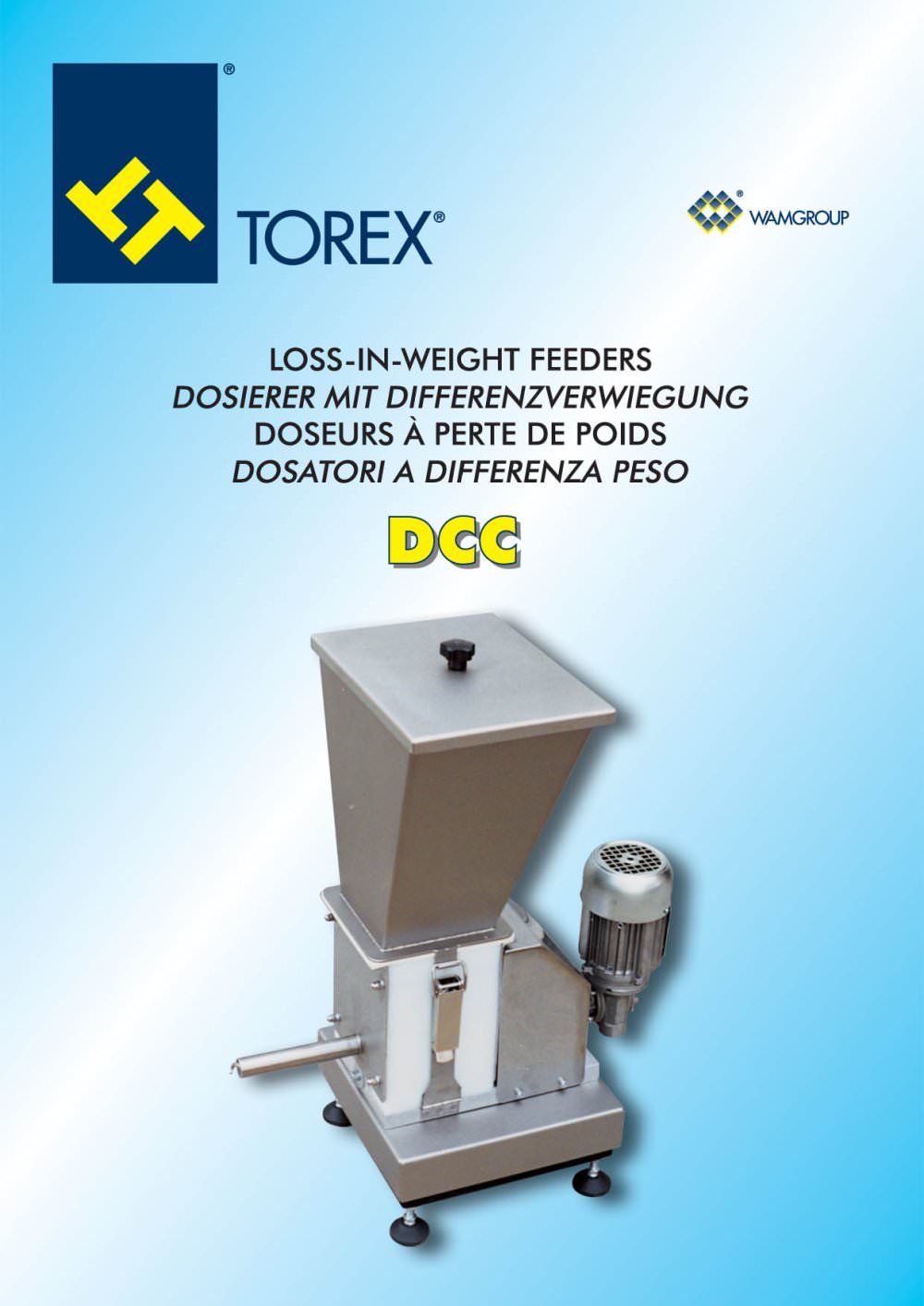Loss-in-weight feeders DCC Brochure - WAMGROUP S.p.A