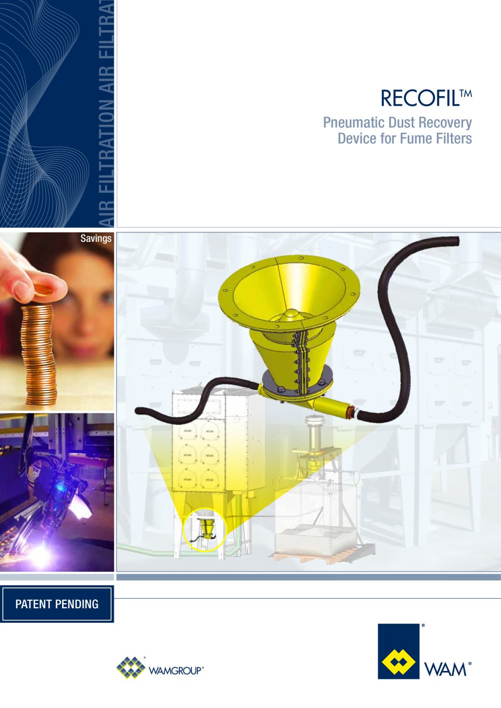 Pneumatic Dust  Recovery RECOFIL Brochure - WAMGROUP S.p.A