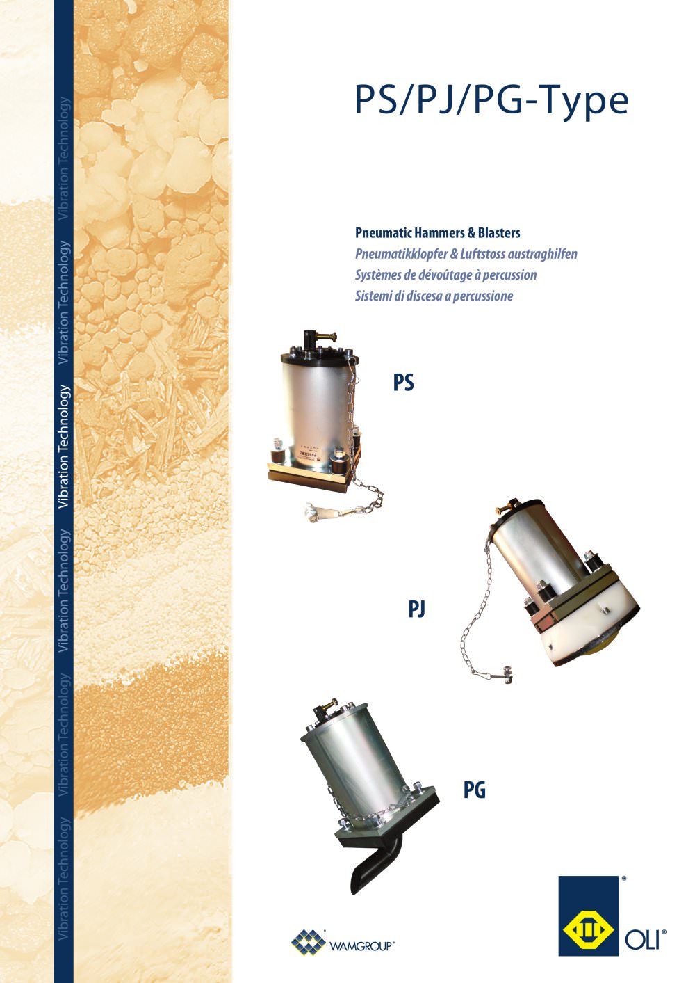 Pneumatic Hemmers &Blasters PS/PJ/PG -TYPE Brochure - WAMGROUP S.p.A