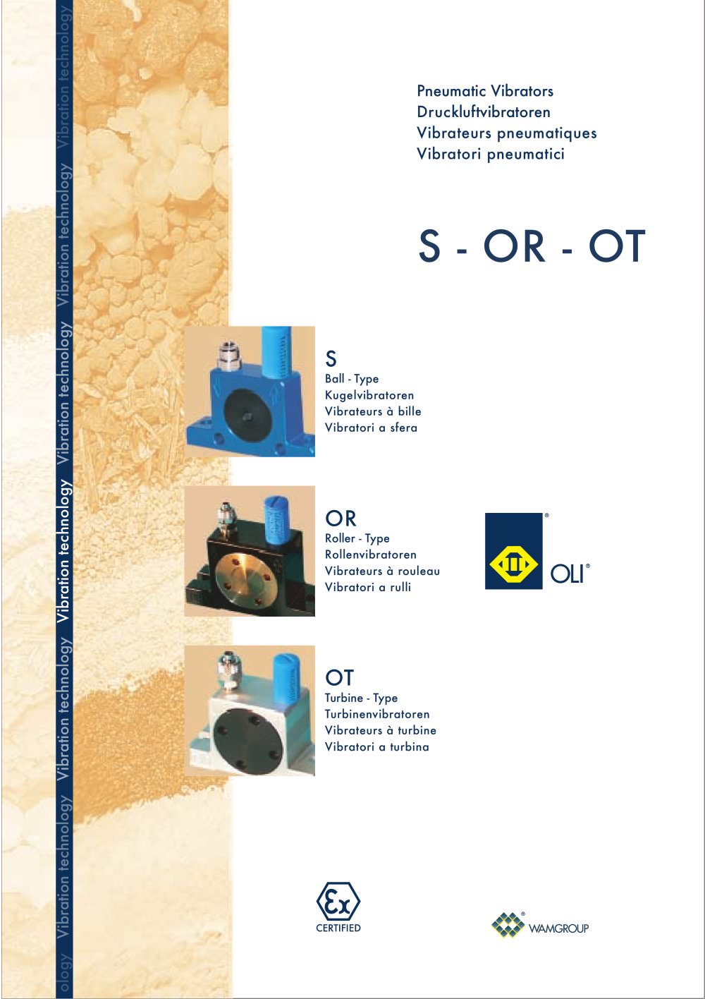 Pneumatic Vibrators S-OR-OT Brochure - WAMGROUP S.p.A