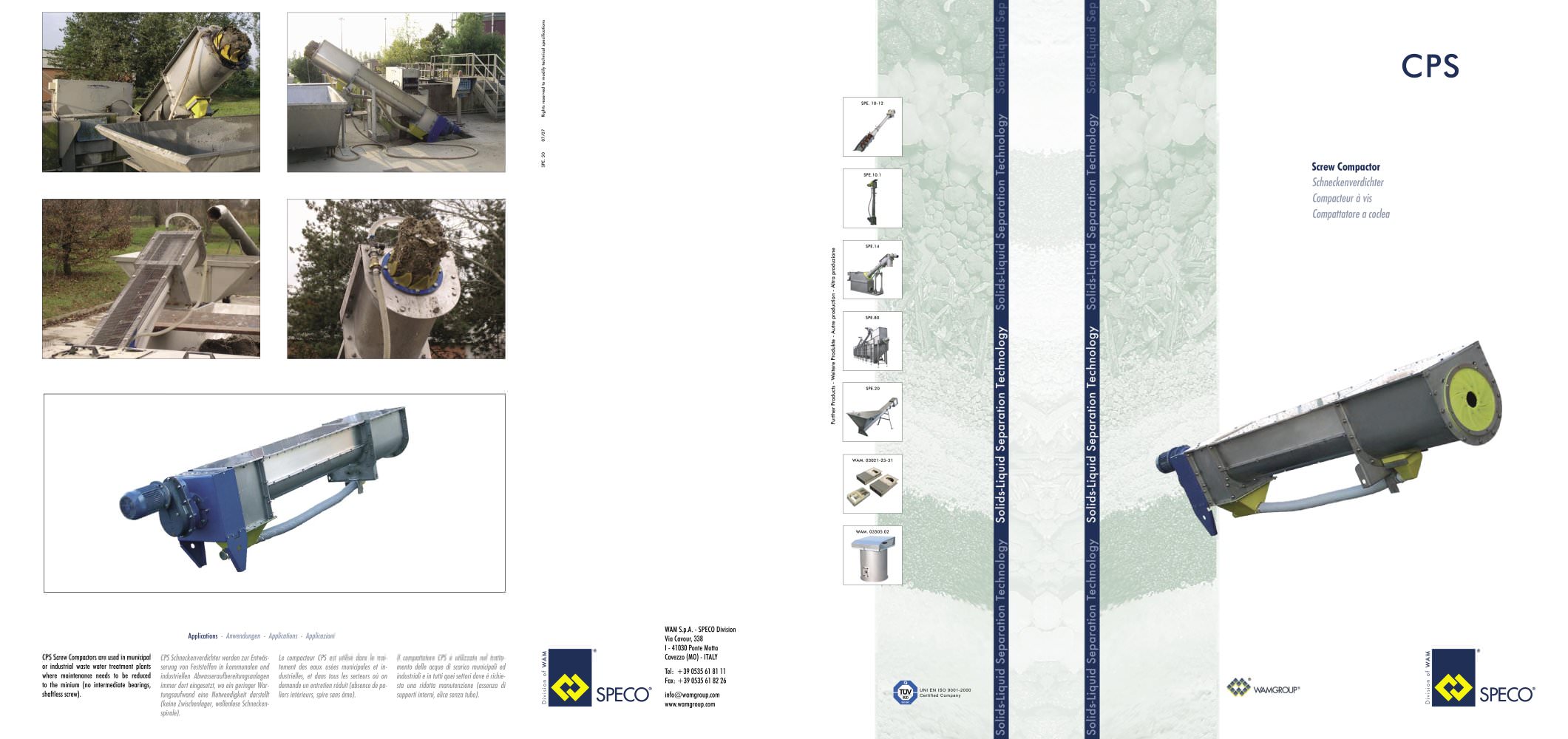 Screw Compactor CPS Brochure - WAMGROUP S.p.A