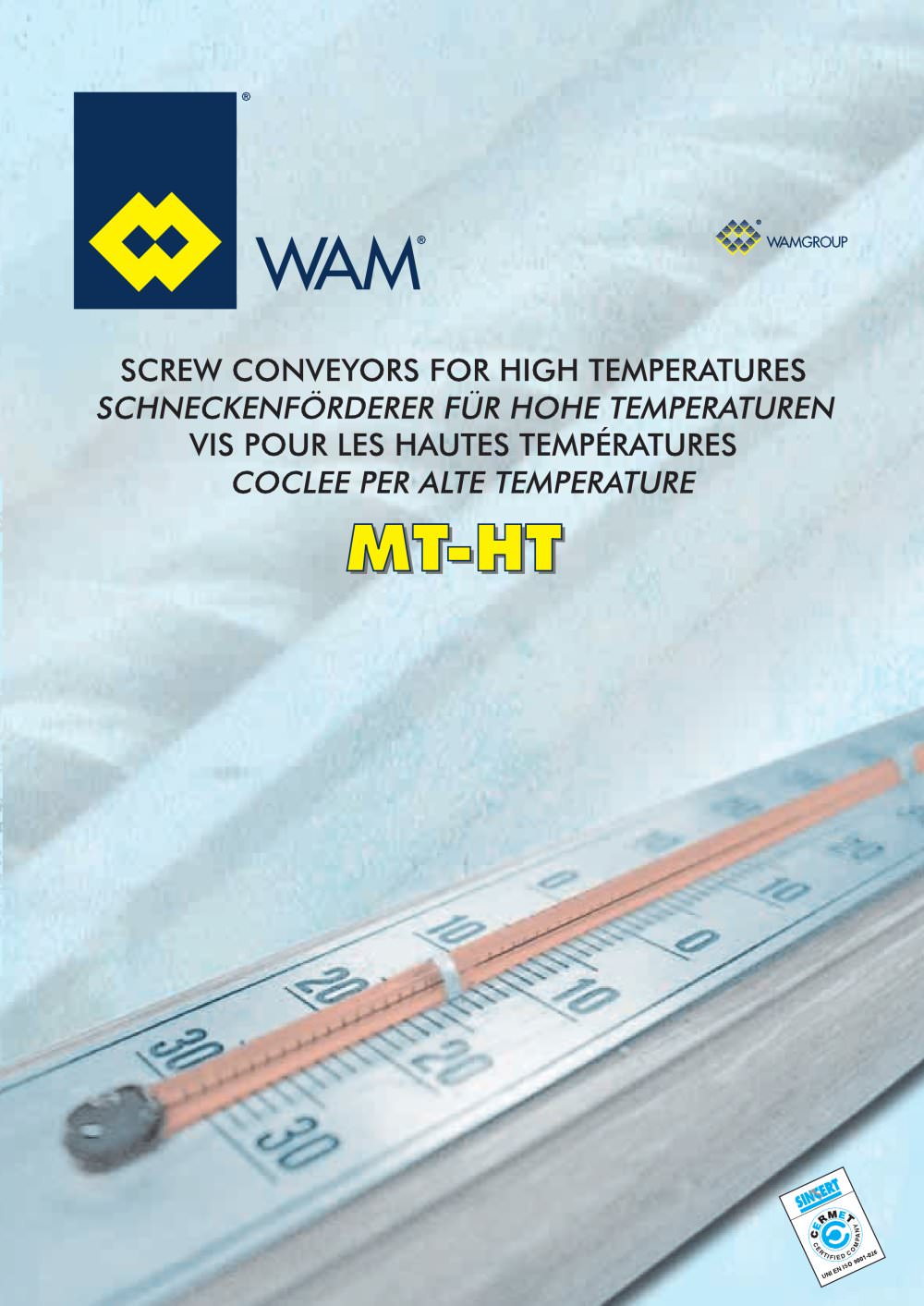 Screw conveyors for high temperatures MT-HT Brochure - WAMGROUP S.p.A