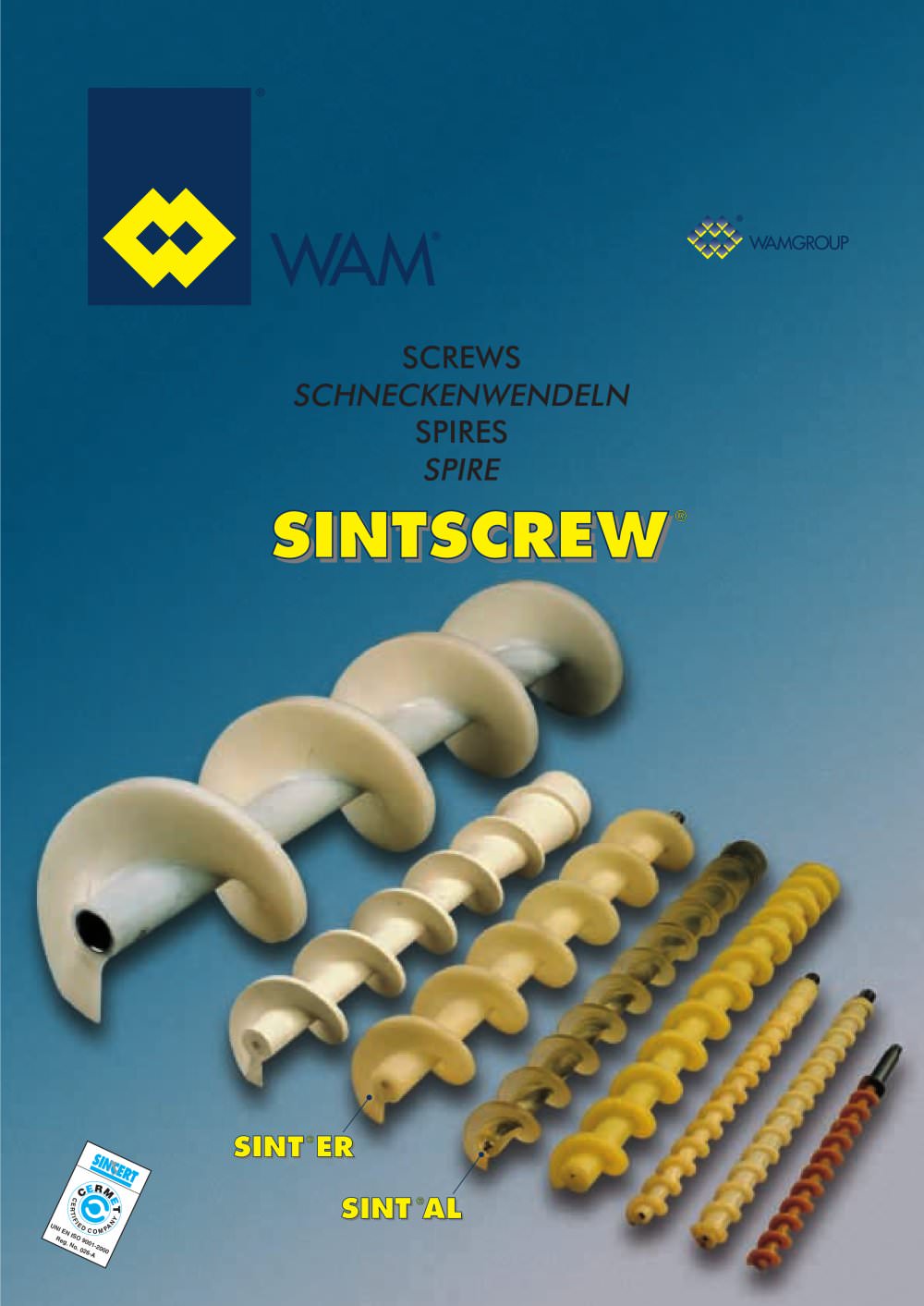 Screws SINTS SCREWS Brochure - WAMGROUP S.p.A