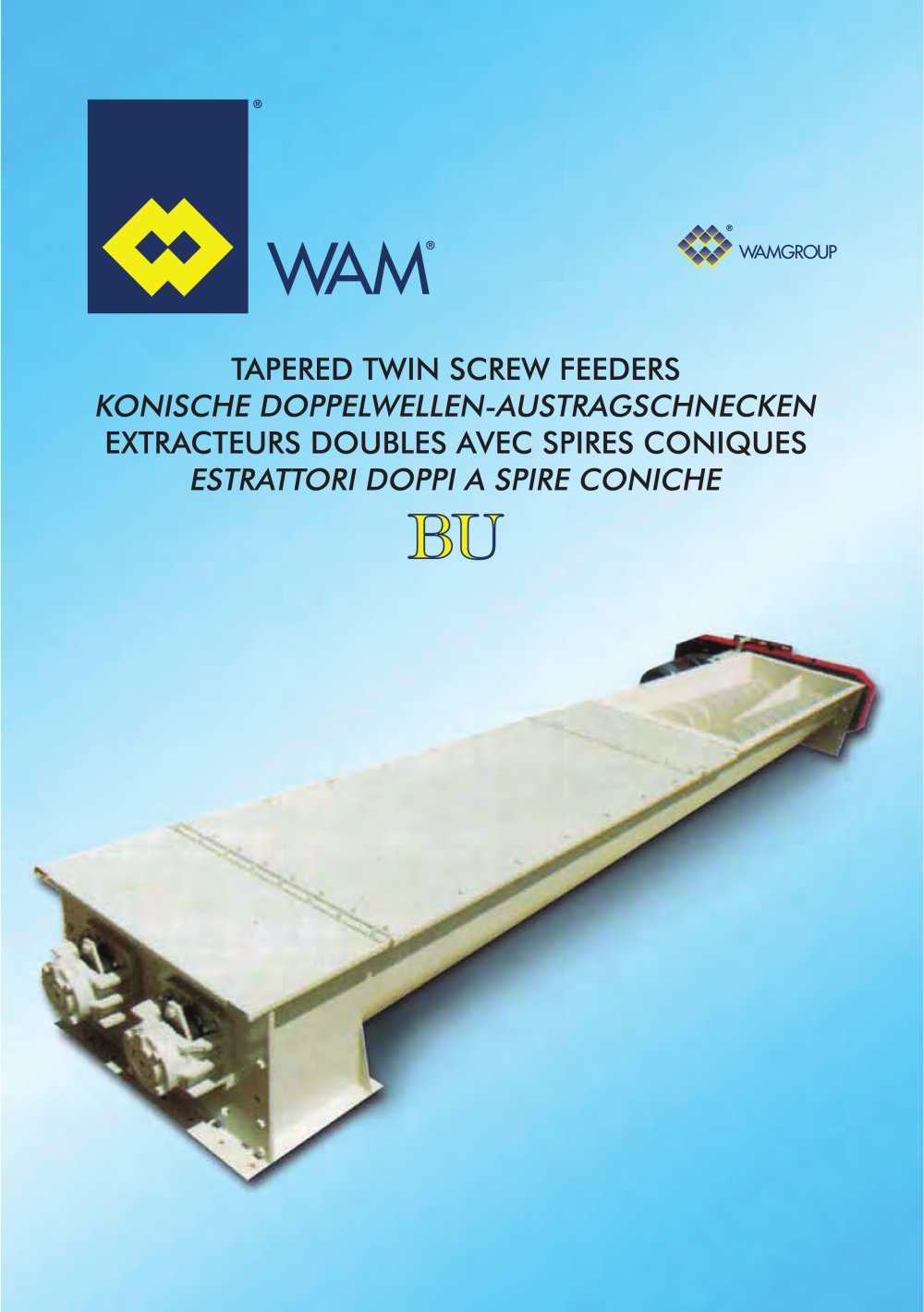 Taperd Twin Screw Feeders BU  Brochure - WAMGROUP S.p.A