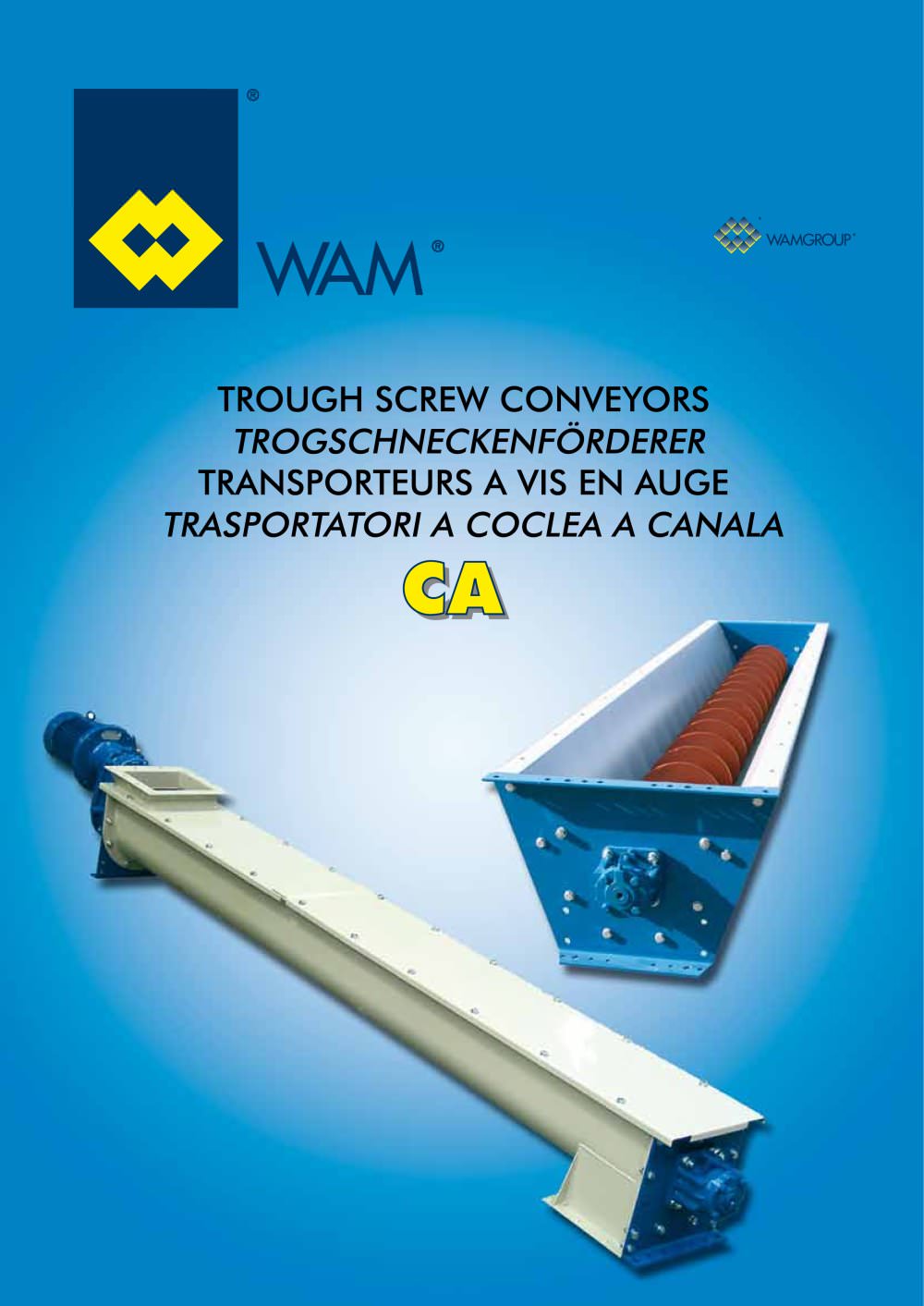 Trough Conveyors CA  Brochure - WAMGROUP S.p.A