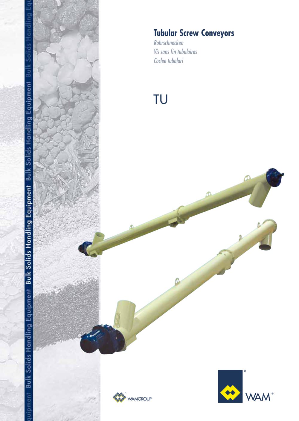 Tubular Screw Conveyors TU Brochure - WAMGROUP S.p.A