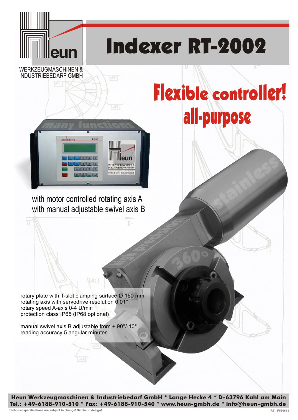 Indexer RT-2002 - Heun