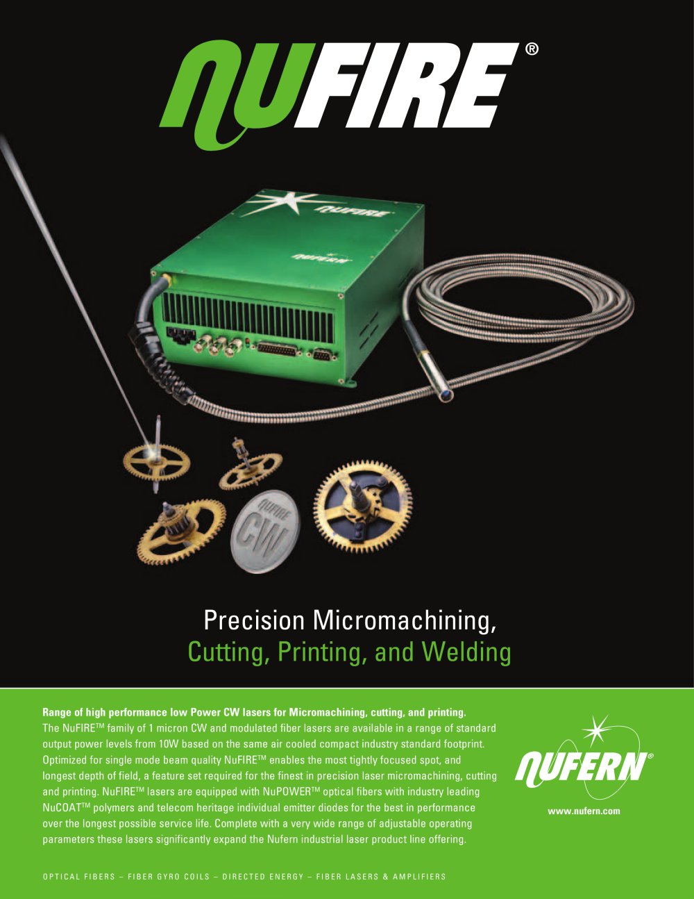 NuFIRE brochure - Nufern